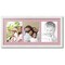 ArtToFrames Collage Photo Picture Frame with 3 - 8.5x11 inch Openings, Framed in White with Over 62 Mat Color Options and Plexi Glass (CSM-3966-28)